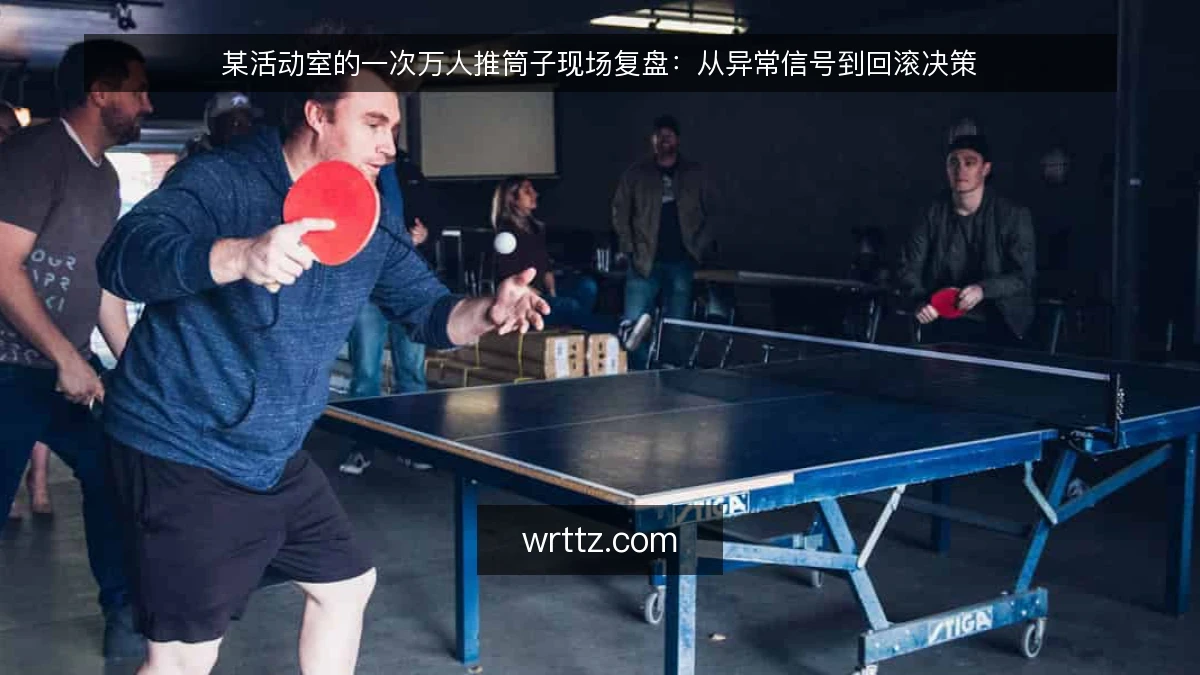 某活动室的一次万人推筒子现场复盘：从异常信号到回滚决策